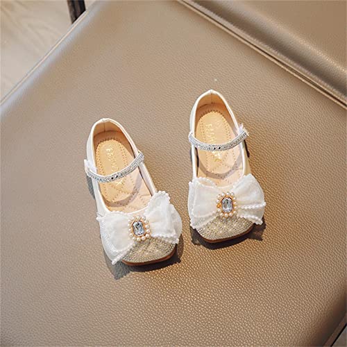 Girls House Shoes Little Girl's Party Girls Dress Bow Shoes Flower Wedding Party Shoes3
