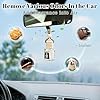 4 Pack Car Air Fresheners, Hanging Car Scents Air Fresheners,Cars Natural Essential Oil Diffuser Long Lasting Cute Air Freshener for Home, Perfume Cars Fragrances for Women/Men, New Car Gifts #4
