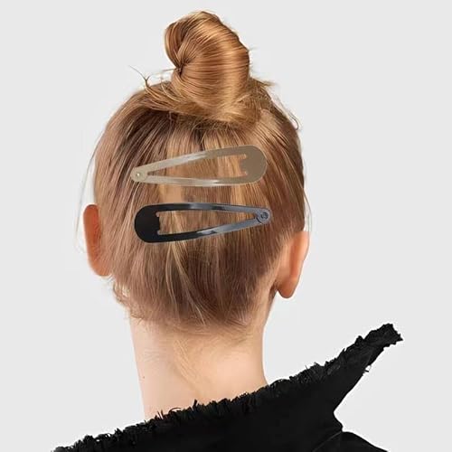 Ainiya Large Snap Hair Clips Women,24 Pcs 3.6 Inch Metal Snap Hair Clips Hair Barrettes For Thick Hair Women Girls #TOP3