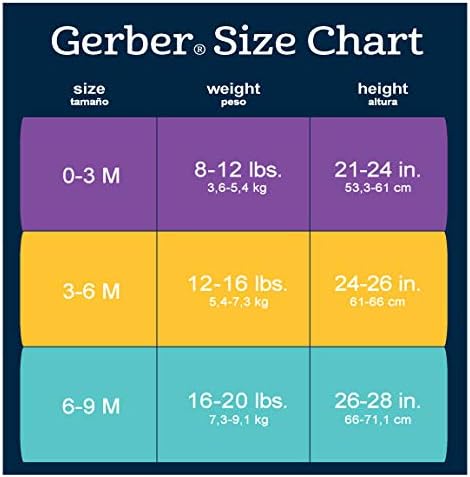 Gerber Unisex-Baby 6-Pair Wiggle Proof Sock