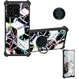 Panneau arrière rigide en PC + cadre en silicone souple + coussins gonflables de sécurité aux quatre coins