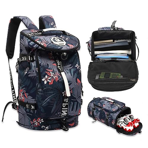 JYColofex Floral Gym Backpack