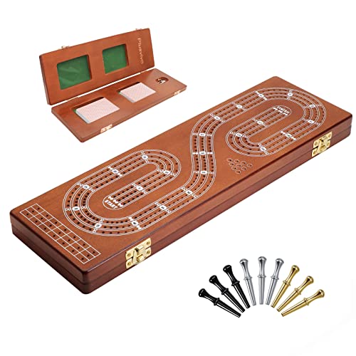 Plusvivo Solid Oak 3-Track Board