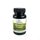Swanson Full-Spectrum Hibiscus Flower - Herbal Supplement Promoting Heart Health Support - Natural Formula w/Bioactive Compounds - (60 Capsules, 400mg Each)