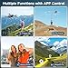 GPS Drone with 4K Camera for Adults, Foldable RC Quadcopter with 1312ft Range Video Transmission, 48 Mins Flight Time, Auto Return, Follow Me, Circle Fly, Waypoint Fly, Gesture Control