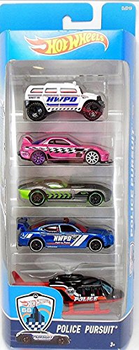 Hot Wheels, 2016 Police Pursuit 5-Pack