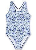 Sanetta Mädchen Badeanzug, blau Gemustert 440476 gr.164