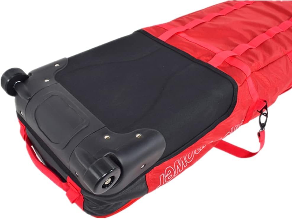 UNISTRENGH Waterproof Fully Padded Adjustable Size Ski & Snowboard Wheel Bag