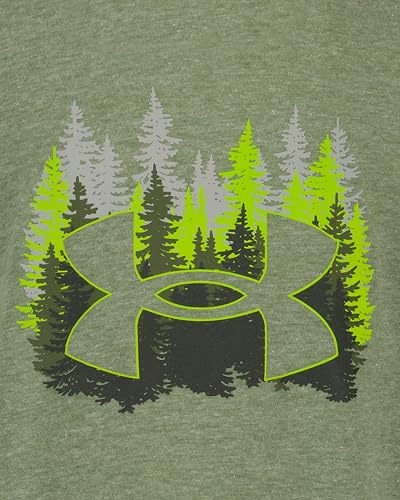 Image of Under Armour Boys' Short Sleeve Graphic T-Shirt, Soft & Comfortable, Outdoor Collection