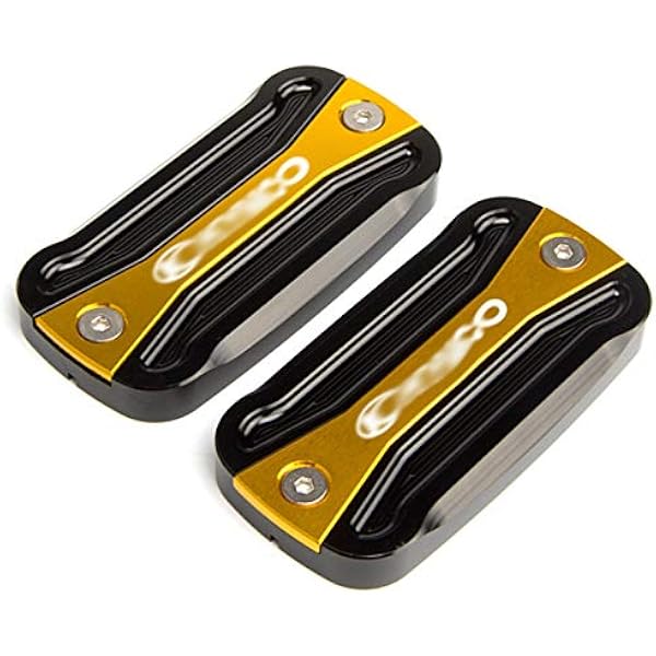 Motocykl przedni cylinder hamulcowy pokrywa zbiornika cieczy / pasuje do KYMCO/pasuje do XCITING / pasuje do Downtown 125 250 300 400 S400 X-Town K-XCT 125 300(A Black Gold)