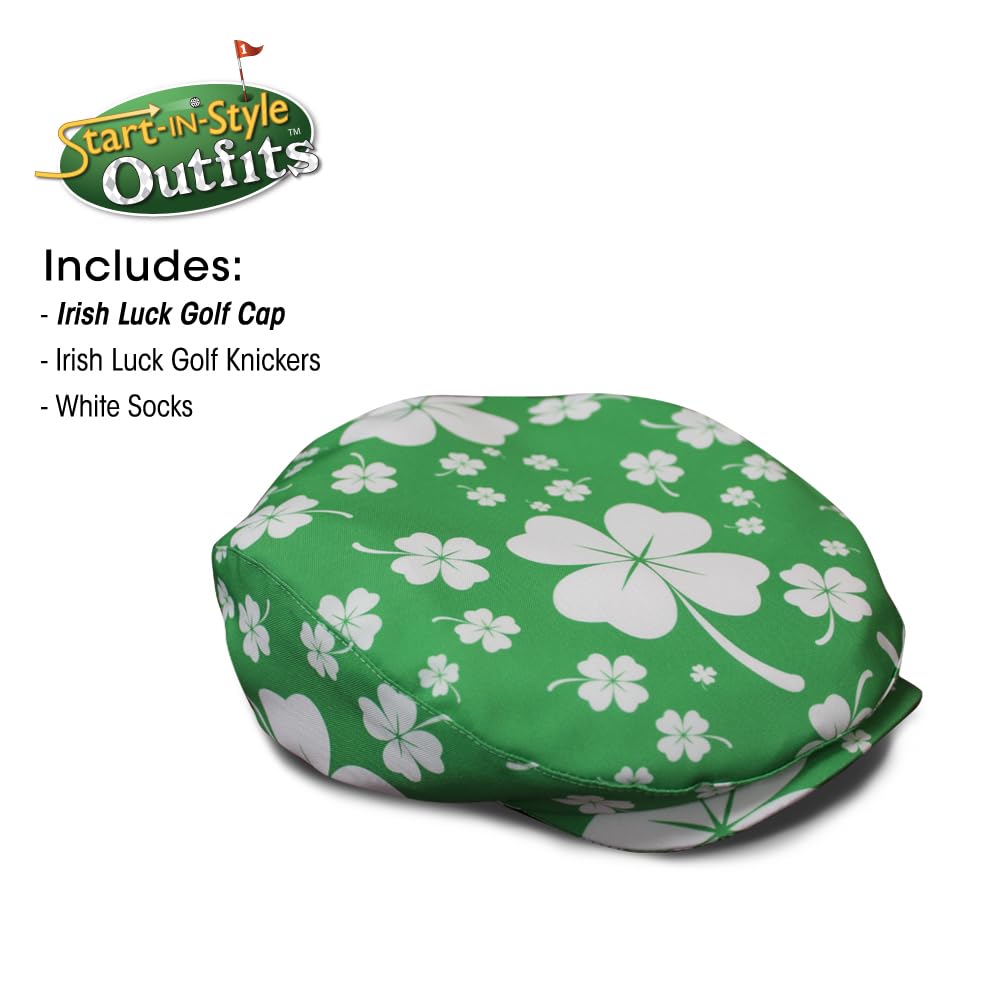 Golf Knickers Homeland Start-in-Style Traditional (Plus Fours) Outfit for Men - Irish Luck - Size 42