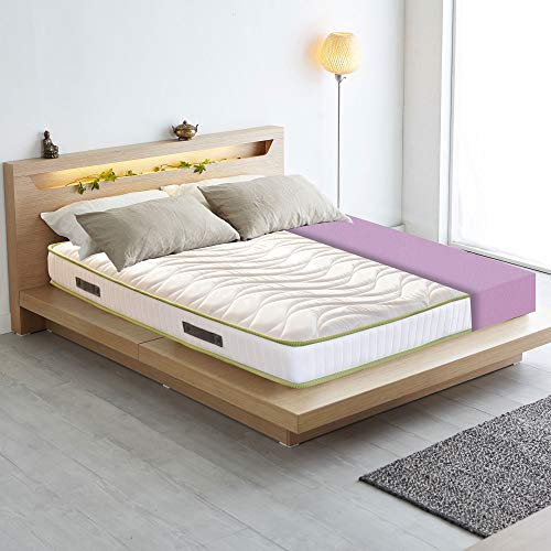 Art - Colchón H10, con AirPur® monobloque, water foam ortopédico de poliuretano, con tejido antiácaros de alta calidad, matrimonial 160 x 190