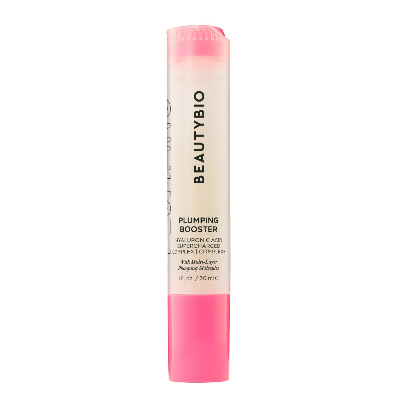 BeautyBio Plumping and Clarifying Boosters.