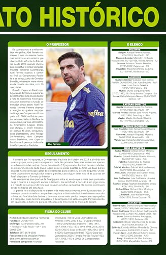 Show de Bola Magazine SuperPôster - Campeão Paulista 2024 - Palmeiras