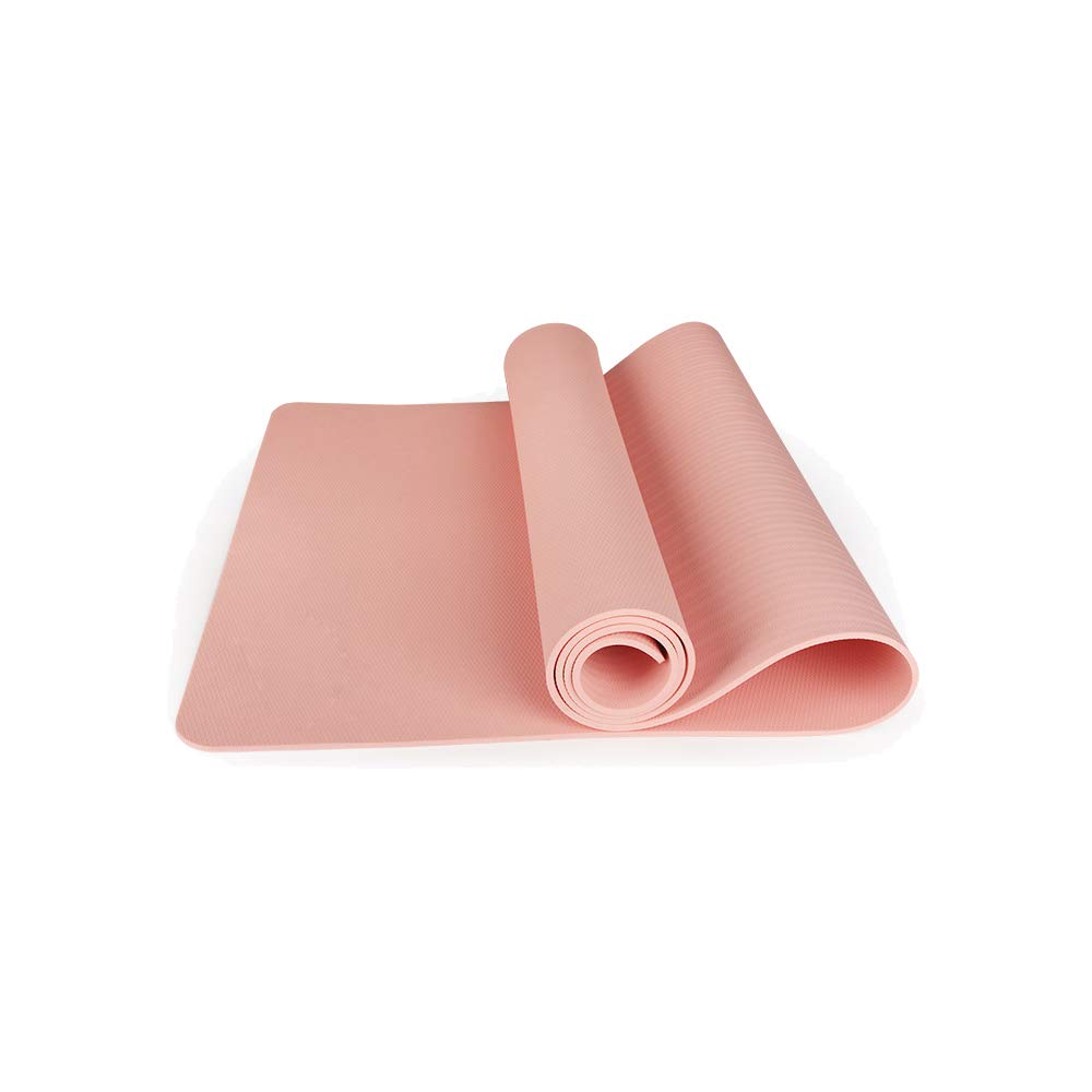 送料込 ストレッチマット ヨガマット パーソナルジム   ピンク Preime ヨガマット 10mm スポーツ専門店が本気で考えた持ち運び