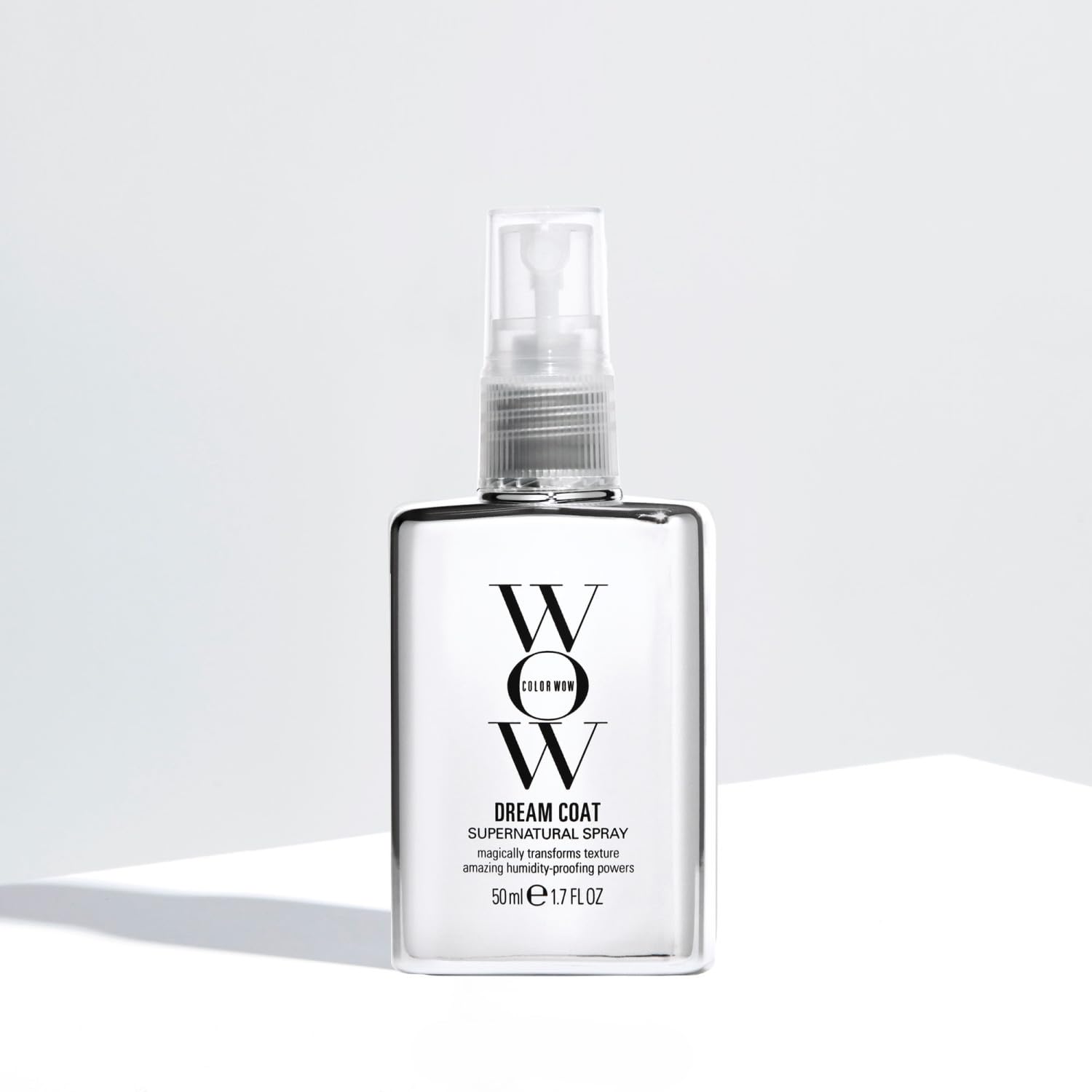 Color Wow, Dream Coat Supernatural Spray, Trattamento Anti-Crespo per Capelli Lisci e Lucenti, Tecnologia a Polimeri Attivata dal Calore, Per Capelli Colorati o Soggetti a Crespo, 50ml