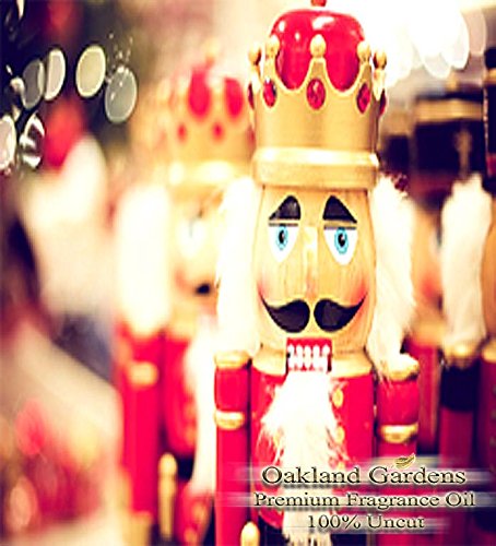 BULK Fragrance Oil - NUTCRACKER Fragrance Oil - A blend of Vanilla, Hazelnut, Maple Syrup, Banana, Coconut, Lime, Orange, Grapefruit, Bergamot, Clove - By Oakland Gardens (060 mL - 2.0 fl oz Bottle)