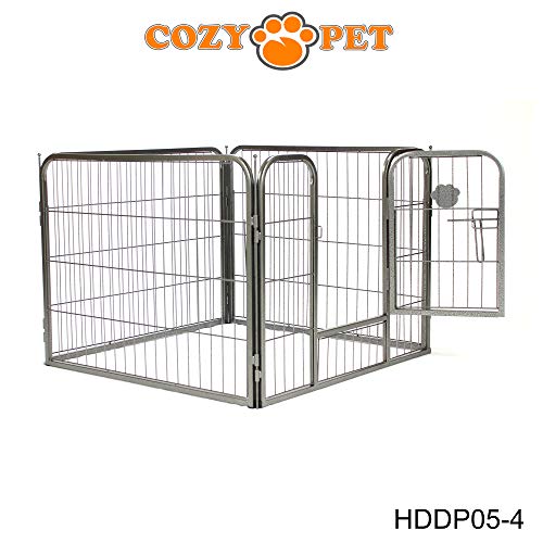 Heavy Duty Puppy 4-Sided Playpen 60cm Tall by Cozy Pet Small - Rabbit Run Enclosure Dog Cage or Crate Whelping Box HDDP05-4. (We do not ship to Channel Islands or The Isles of... - Image 6