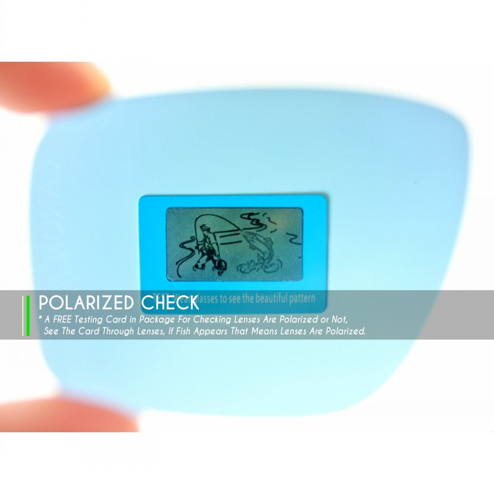 Mry 4 paia polarizzate lenti di ricambio per Spy Optic Mccoy sunglasses-stealth nero/rosso fuoco/Ice Blue/Silver Titanium