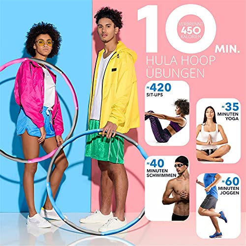 Björn&Schiller Hula Hoop per adulti [Set di Hula