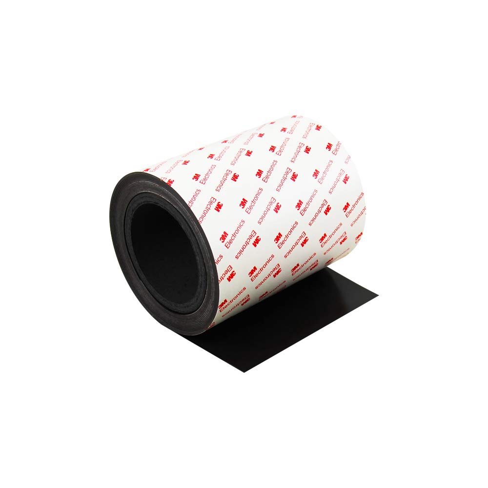 MagFlex® Flexible Magnetic Sheet with 3M Self Adhesive for Creating Magnetic Pictures, Artwork, Signs or Displays - 150mm Wide - 1m Length