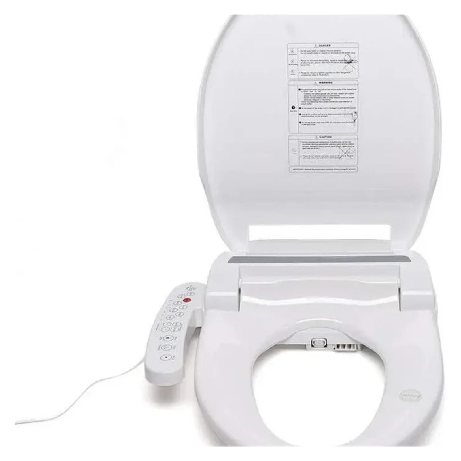 Sedile WC Bidet Con Ugello Elettrico Intelligente, Meccanismo Di Chiusura Ammortizzata, Asciugatura Ad Aria Calda, Facile Da Pulire NOVITÀ Robusto E Confortevole