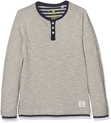 TOM TAILOR Fine Striped Henley T-Shirt Bambini e