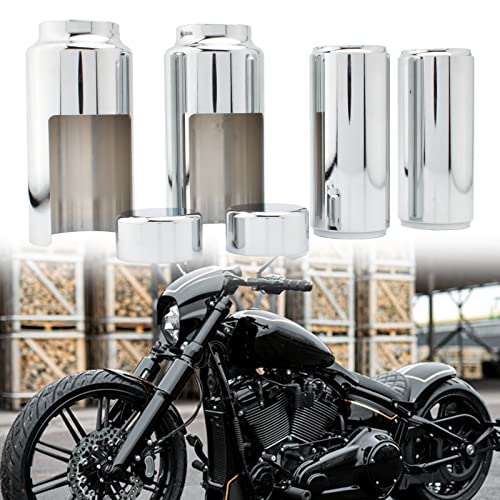 ハーレーΦ35 フォークカバー　 クロームメッキ 51NQ1MDmuEL.jpg