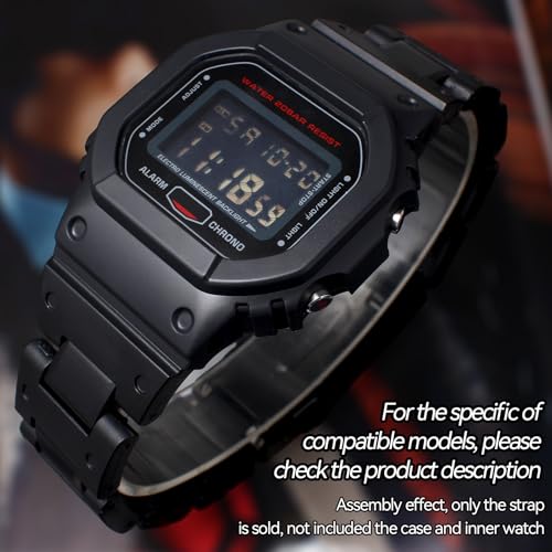 Remplacer bracelet montre Casio cassé résine rigide GW-M5610