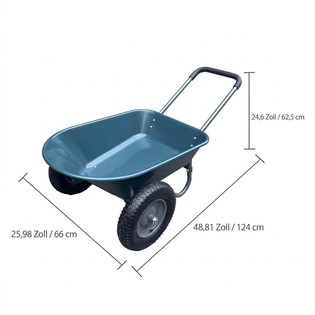 Sackkarre Mit 2‑4 Rädern, Schubkarre, Bollerwagen‑Kippwagen Für Hof Und Garten