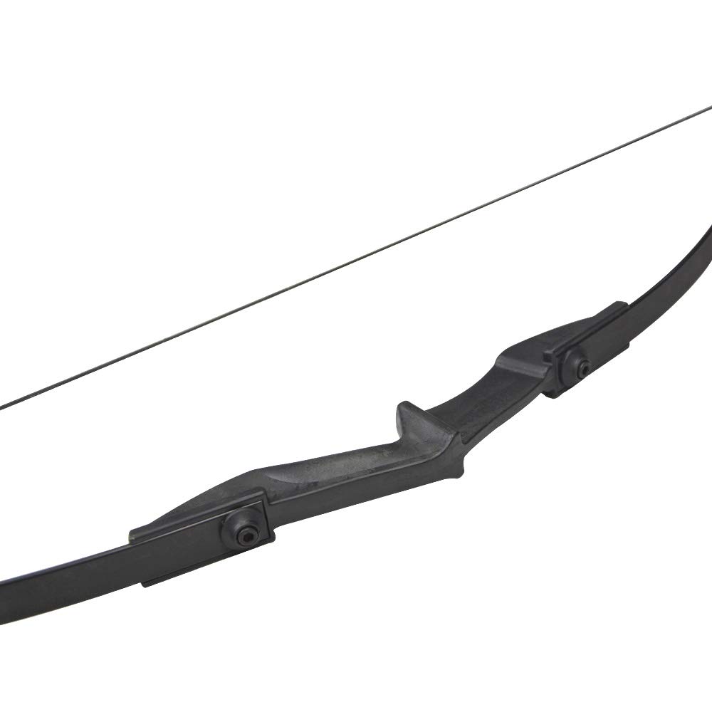 SHARROW Takedown Arco Ricurvo e Set di Frecce Tiro con L'Arco 30-40lbs con 12pcs Frecce in Fibra di Vetro per Giovani Adulti Principianti