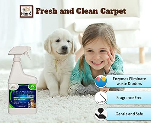 Miniatura 3 de Hank & Harley Extreme Enzyme, eliminador de manchas y olores de PET, limpiadores bio-enzimáticos de triple acción y surfactantes a base de plantas