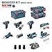 Produktbild BOSCH Kit 12V BMK8-28DD3 (GSR 12V-15+GKS 12V-26+GWS 12V-76+GST 12V-70+GOP 12V-28+GSA 12V-14+GLI 12V-80+GHO 12V-20)