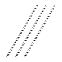 Vista 62 de uxcell Varilla redonda sólida de acero inoxidable 304 de 0.197 in x 5.906 in para manualidades de bricolaje - 10 piezas