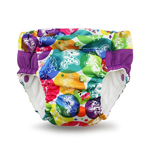 Image of Kanga Care Lil Learnerz Reusable Toilet Training Pants (XSmall - tokiCorno & Sherbert)