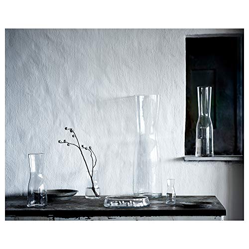 Vase en verre transparent TIDVATTEN 17 cm soliflore déco table - 4