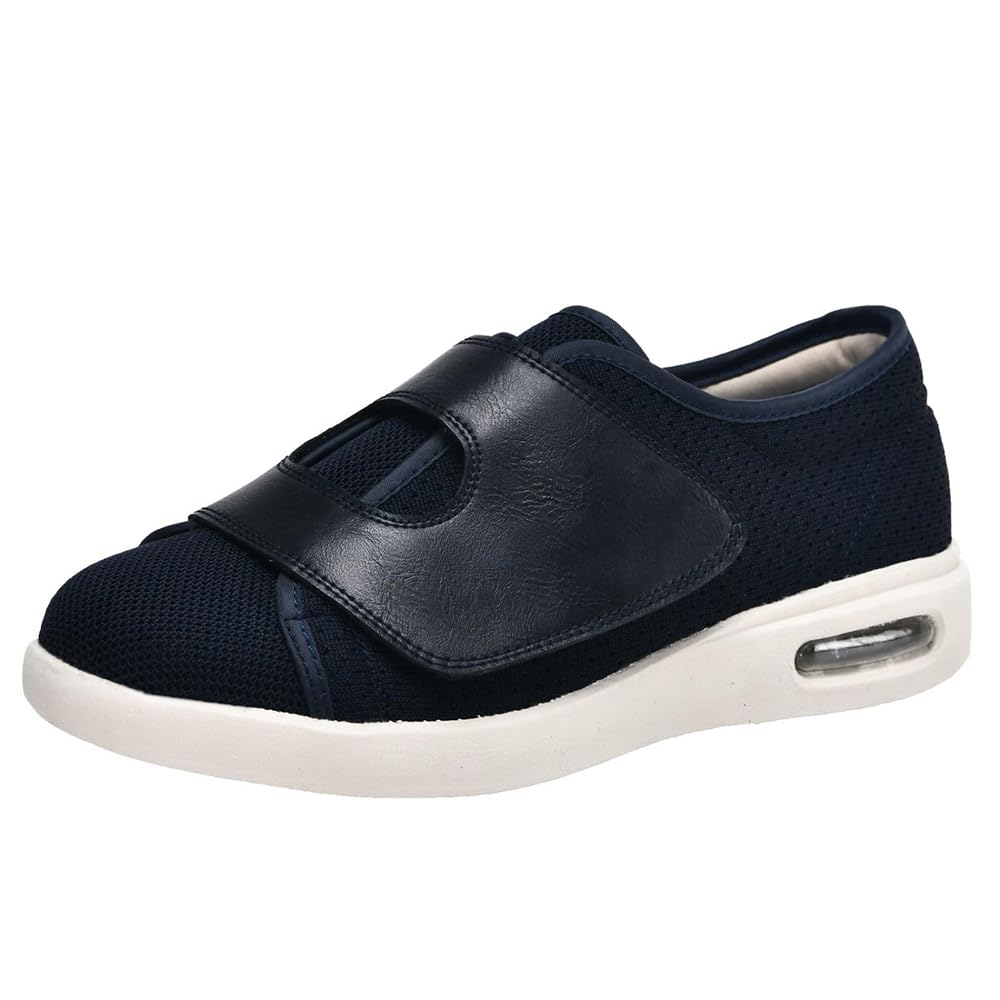 Diabetiker Schuhe Sommer Orthopädische Schuhe Herren Damen Walkingschuhe Extra Weit Mit Klettverschluss Schuhe Nahtloser Ultraleicht Gesundheitsschuhe Für Senioren Geschwollene Füße