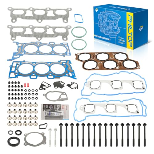 Image of PHILTOP HS26376PT-3 Head Gasket Set Fit for Pontiac G8 2008-2009, for 3.6L Engine Cylinder Head Gasket Kit
