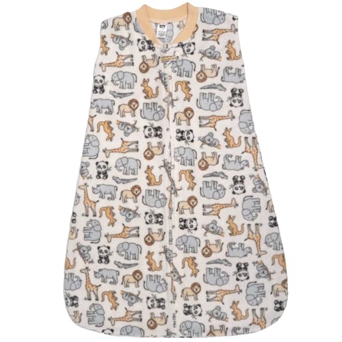Hudson Baby Fleece Sleeping Bag, Sack, Blanket, Kangaroo Neutral, 6-12 Months