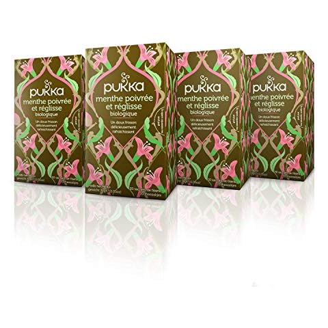 Infusion Menthe Poivrée et Réglisse Pukka Cover