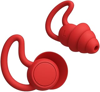 Loopito Waterproof Noise Reduction Earplugs - Reusable Silicone Ear Protection for Sleeping, Swimming, Study, Travel, Work - Noise Cancelling Earbuds with 3-Layer Sound Insulation-picture-33