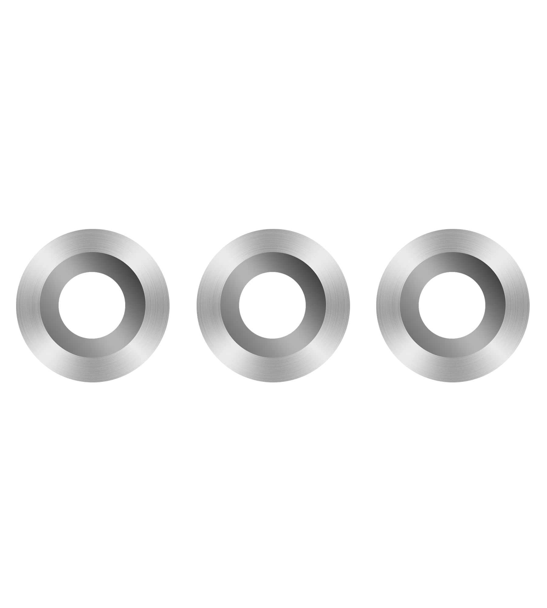 Inserti Rotondi in Carburo di Tungsteno 8.9mm Ci5 per Tornio Legno,Per Legno Duro, Lavorazione Curve e Intaglio, 3pezzi