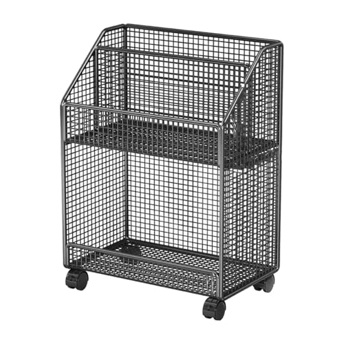 【Versatile】: il carrello porta libri con ruote è ideale per blocchi da costruzione, giocattoli, prodotti per la pelle, contenitori per libri, contenitori per snack, necessità quotidiane