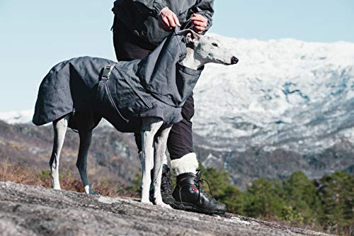 Hurtta Expedition Parka Wintermantel Hundemantel Blackberry Schwarz