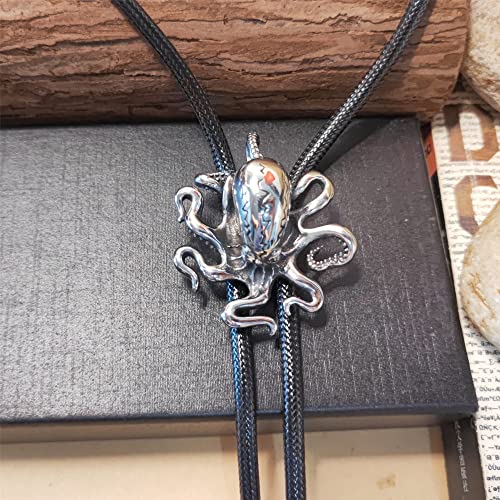 Image of Animal & Plant Bola Tie Bolo Tie Wedding Necklace for Men Women Groomsmen Western Cowboy Necktie
