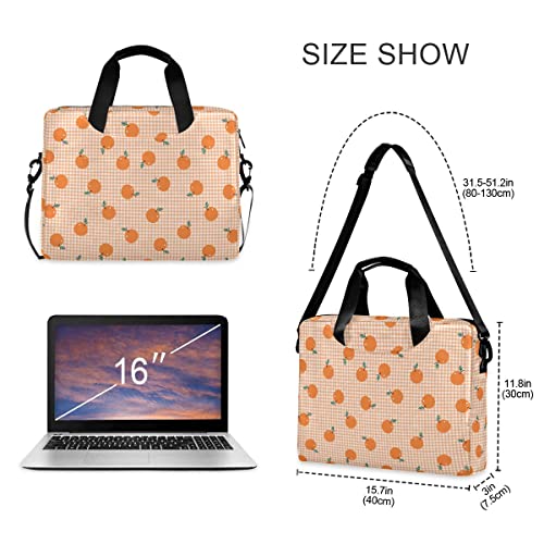 Bolsa de mensajero de 15.6'' con flor de cerezo acuarela impermeable 4