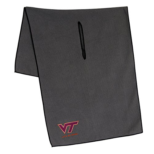 Team Effort Virginia Tech Hokies Grey Microfiber Towel