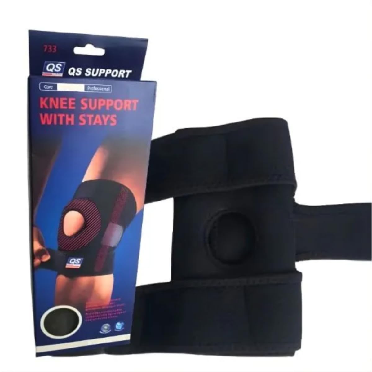 Joelheira Ajustável com Suporte Patelar para Treino e Corrida