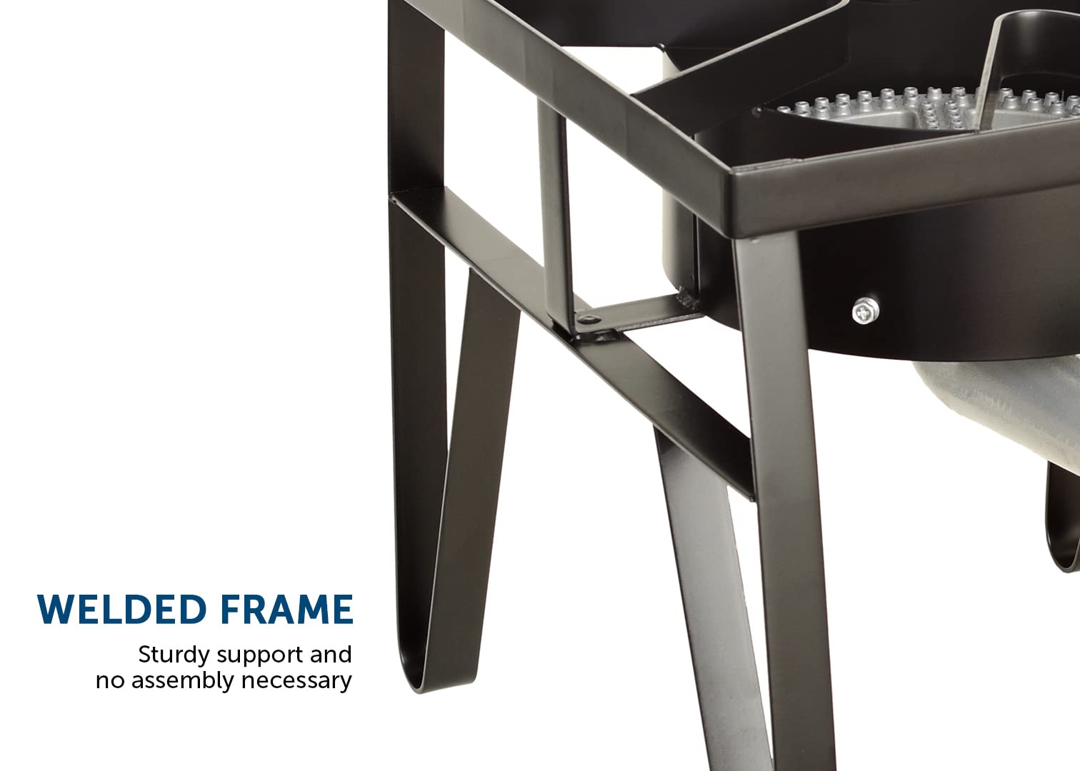 Flame King Heavy Duty BTU Propane Gas Single Burner Bayou Cooker