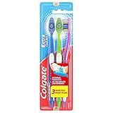 Colgate Extra Clean Full Head Toothbrush, Soft - 3 Count
